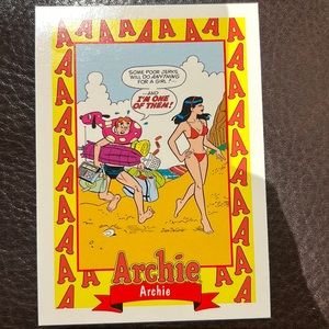 Archie Comic Trading Cards SkyBox 1992 - EXCELLENT CONDITION. #8